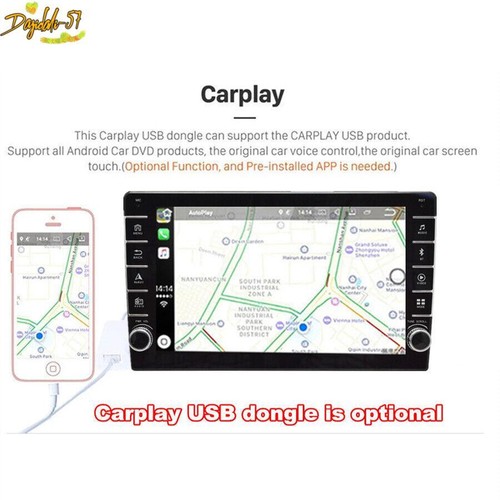 Estéreo Coche GPS Navegación WiFi Android 8.1 con Cámara Radio Coche 9 en 1 Din Pantalla Táctil - Imagen 6 de 16
