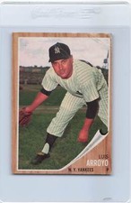 1962 Topps #455 Luis Arroyo Yankees Fair *7671