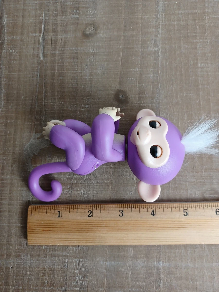 Fingerlings WowWee Bébé singe interactif Violet - Figurine de