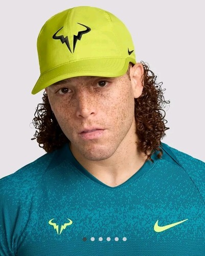  🔶️RAFAEL NADAL NIKE UNSTRUCTURED RAFA US OPEN WIMBLEDON HAT CAP TENNIS M/L - Picture 1 of 9