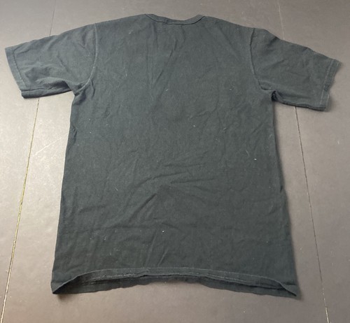 Camicia Vintage Champion Media Nera Reverse Weave Mimetica Oro Grande Logo T-shirt D27 - Foto 6 di 6