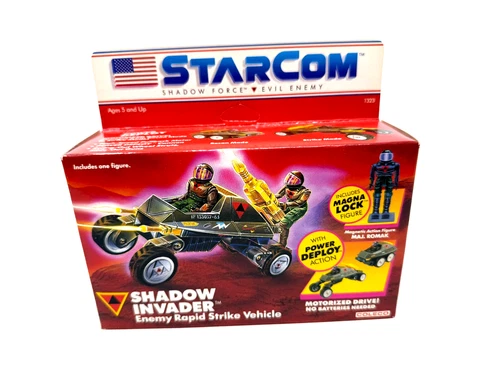 Coleco 1986 Starcom Shadow Invader UNUSED SEALED CONTENTS Action Figure