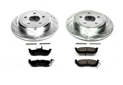 Kit Disques De Frein + Plaquettes Arrière Pour Chevrolet Camaro 2010-2015 - 315mm Percés Et Rainurés