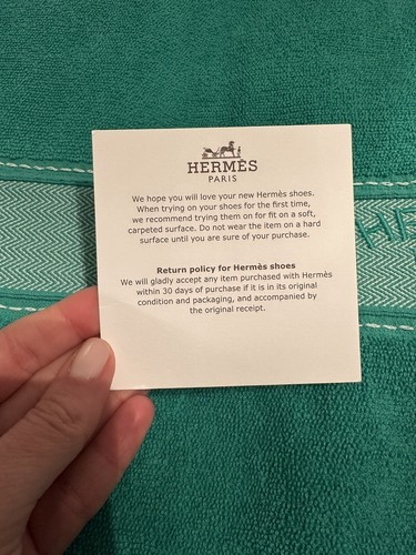 New in Box Hermes Large Model Yachting Beach Towel- Green - Picture 5 of 7