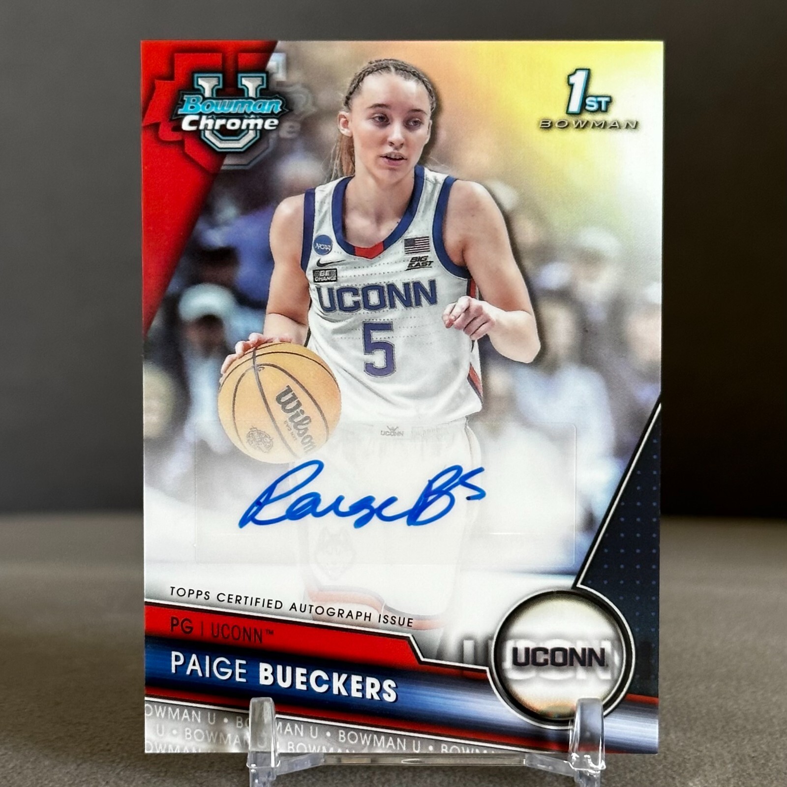 2023 Bowman U Chrome Paige Bueckers 1st Refractor Auto /250 BCPA-PB