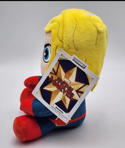 Kidrobot Marvel Phunny Captain Marvel 8" Plüschfigur NEU Spielzeug Stofftier - Bild 2 von 5