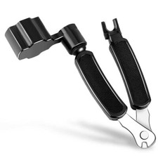 3-In-1 Multifunction Guitar String Winder String Cutter Pin Puller for Repairing