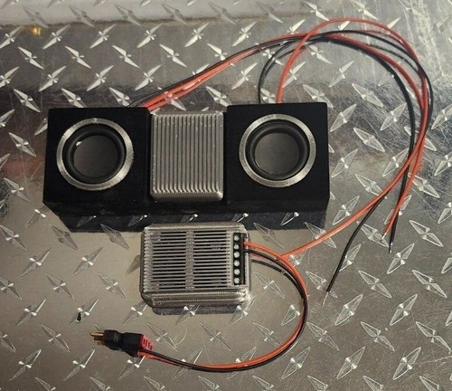 Sac City Beats RC Scale Bluetooth Speaker Sound System For Redcat SixtyFour - 第 5/9 張圖片