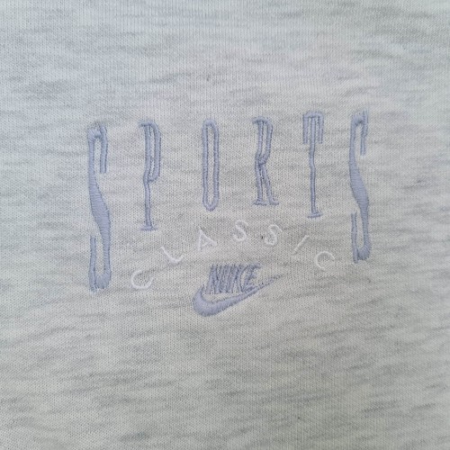 Felpa vintage anni 90 Nike Sports Classic Henley taglia XL manica corta rilassata - Foto 7 di 19