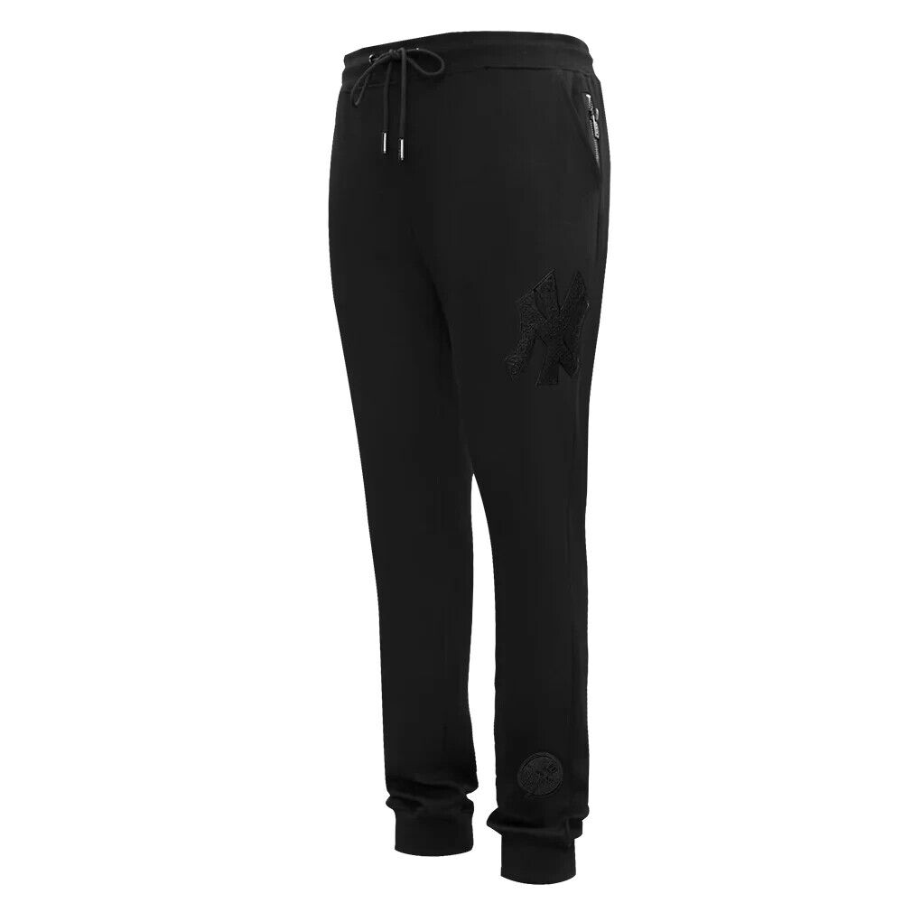 トラックパンツ・ジャージ New Era MLB New York Yankees Arch Logo Sweatpants Black Pro Standard - MLB New York Yankees Triple Black Logo Men's