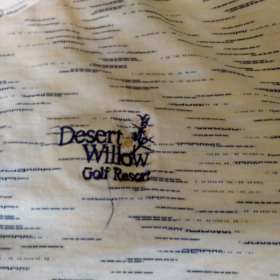 Polo De Colección Desert Willow Golf Resort Amarillo Para Hombre Grande Tehama Foto 2 de 4