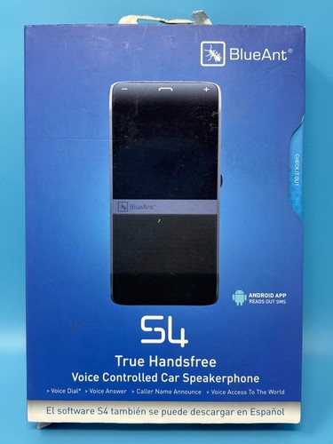 BlueAnt S4 Haut-parleur de voiture mains libres à commande vocale - Photo 1 sur 7
