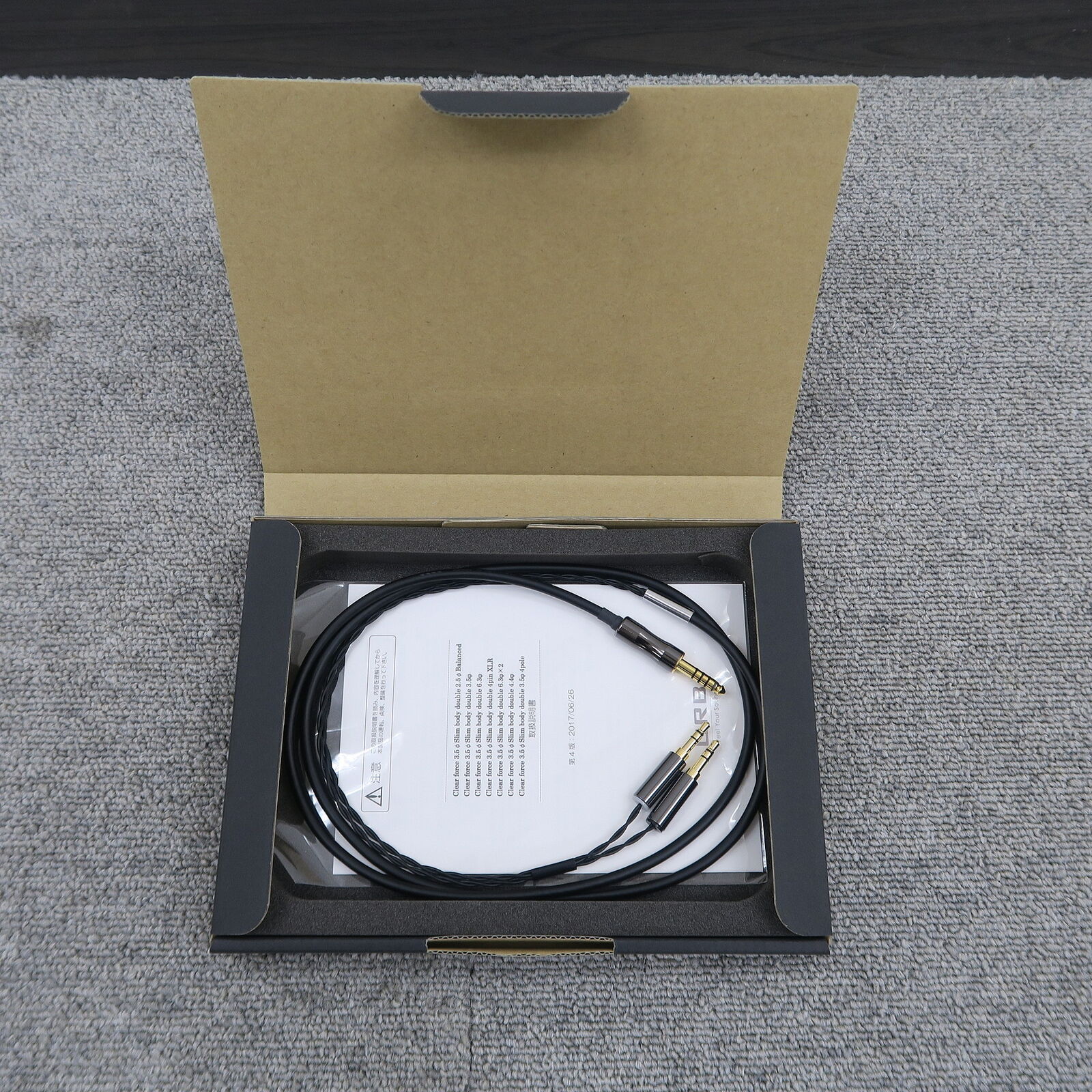 ORB Clear force 3.5φ Slim body double 4.4φ 1.2m cable | eBay