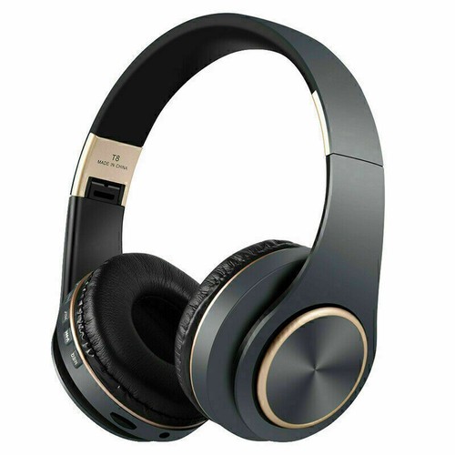 Wireless Bluetooth 3D Headphones Noise Canceling Over Ear Headphones Foldable - Picture 17 of 17