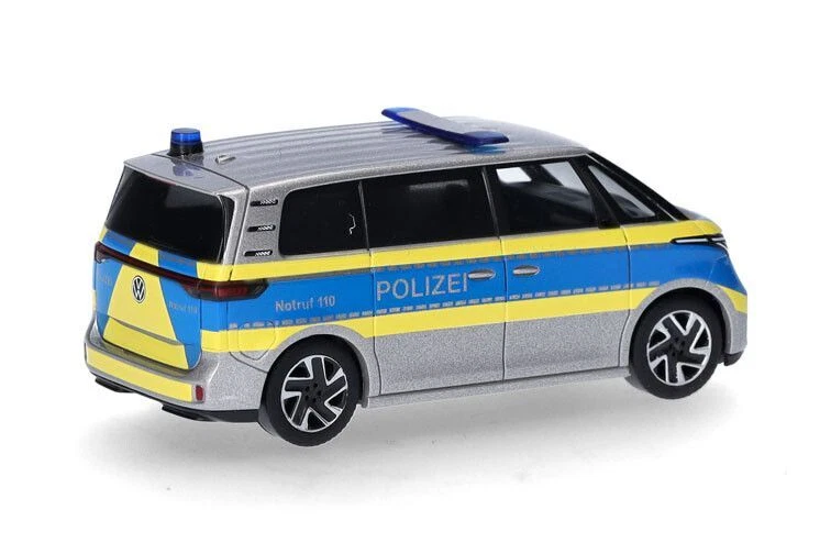 HERPA - VOLKSWAGEN ID Buzz Police vehículo de estudio - 1/87 - HER097994 Foto 2 de 4