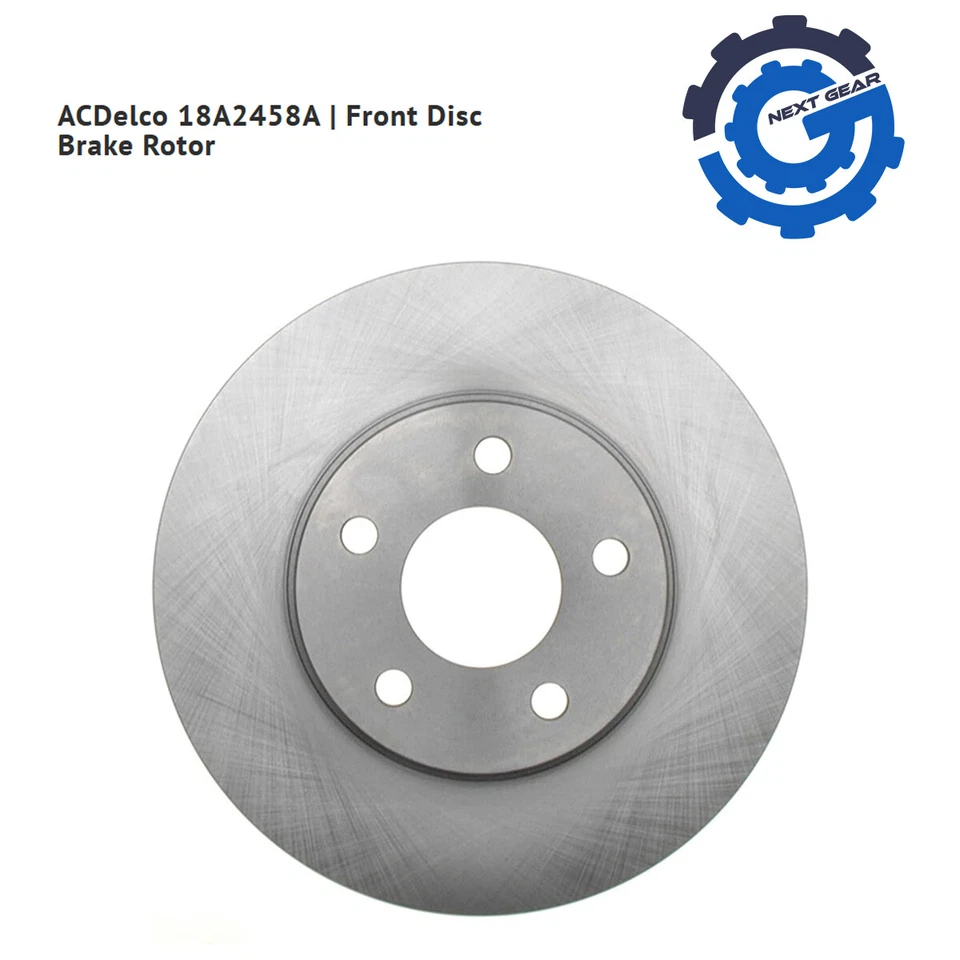 NUEVO ROTOR DE FRENO DE DISCO DELANTERO OEM ACDELCO 2007-2010 CHEVROLET COBALT G5 18A2458A Foto 2 de 3