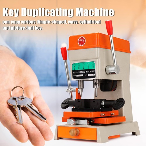 Keys Cutting Machine Keys Cutter Drill Machine Vertical Locksmith Tools 220V - Picture 8 of 13