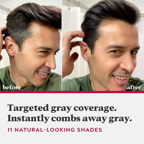 Just for Men Easy Comb-In Color Mens Hair Dye Easy No Mix A-35 Pack of 3 - Picture 2 of 6