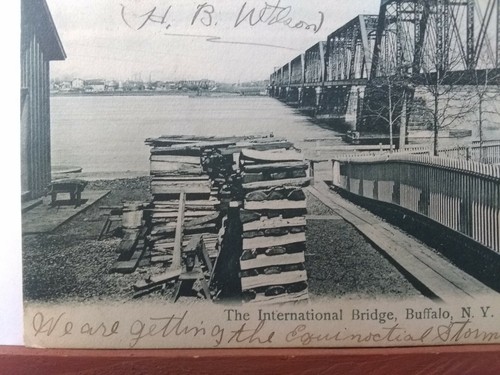 Vintage RPPC. The International Bridge Buffalo New York. Niagara River. - Bild 6 von 8