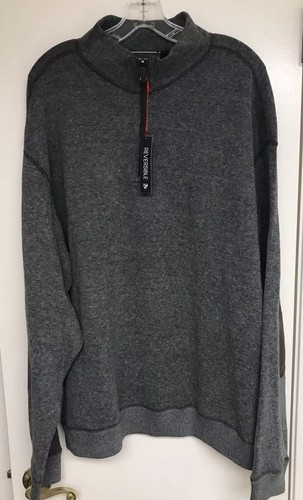 Cremieux Mens Charcoal Color Pullover Size 3XT 100% Cotton - Picture 3 of 11