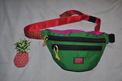 RARE* GUESS Farmers Market x Sean Wotherspoon Waist Bag Body Multi ...