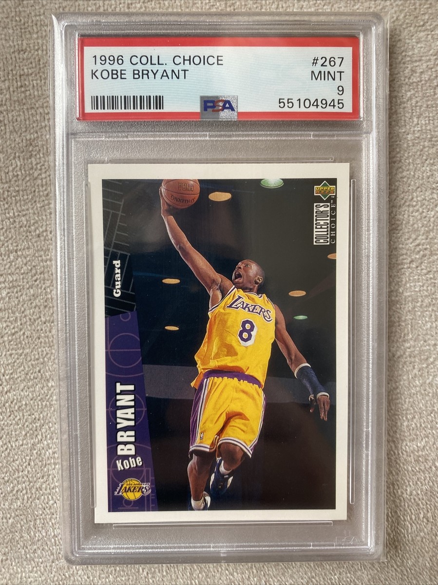 1996 -1997 Upper Deck Collector's Choice Kobe Bryant Rookie #267