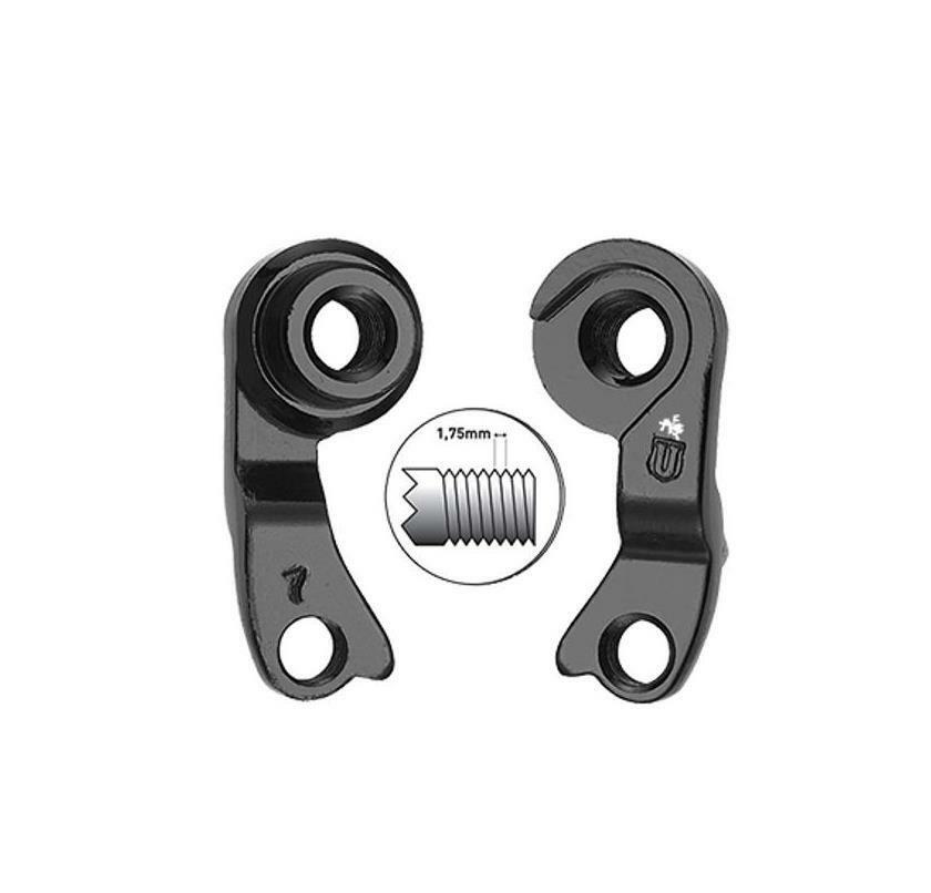 Patte dérailleur Bulls GH-249 en alu pour cadre de vélo