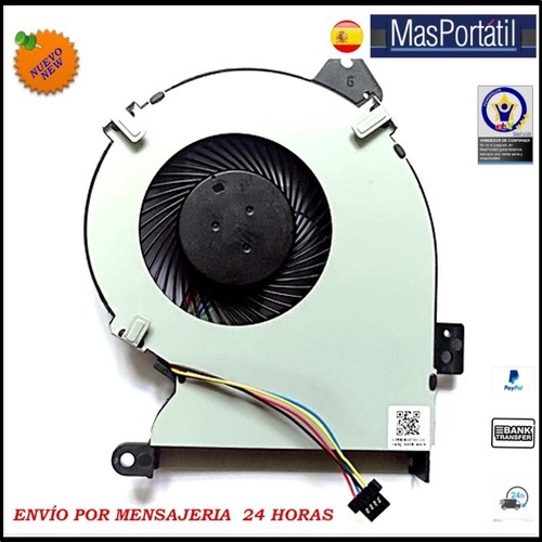 VENTILADOR NUEVO / FAN ASUS F540BA  F540BP  F540MA  F540MB  F540NA    FAN26 - Bild 1 von 1