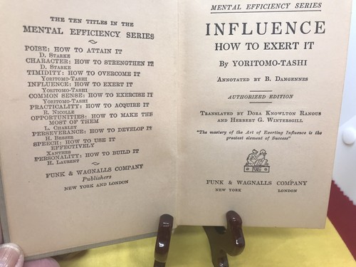 Rare VTG 1915  Books "Mental Efficiency "Series of 7 - Original Self Help #23-17 - Picture 8 of 12
