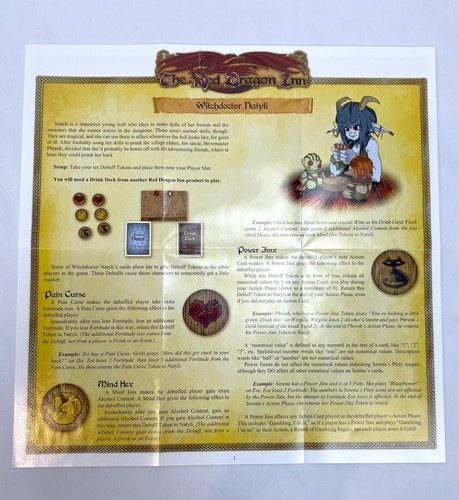 The Red Dragon Inn 1 2 3 4 5 Personaggi Trove Board Slugfest Set Giochi - Foto 8 di 8