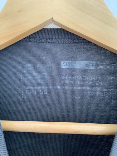 Esprit Mens Grey Logo Print Richie Jersey T-Shirt Small - Picture 3 of 5