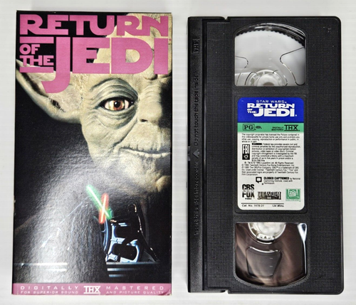 Star Wars VHS New Hope Empire Strikes Back Sealed Return Of Jedi Luke Vader Solo - Picture 4 of 8