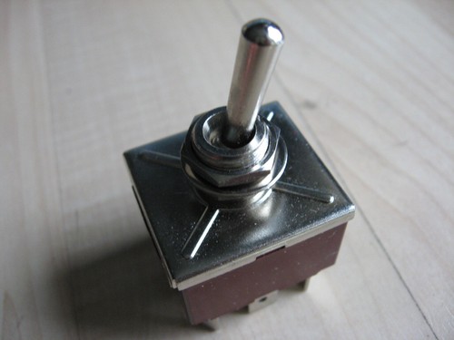 Daier Toggle Switch KN3C-302 TPDT 2-Position 250VAC 15Amps 12VDC 1/2" #E34BC - Picture 3 of 7