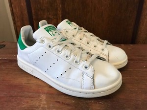 Fantastique pour femme jeunesse Vintage Adidas Stan Smith Vert/Blanc Baskets UK 3 | eBay