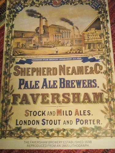 SHEPHERD NEAME BREWERY, FAVERSHAM, KENT. POSTER. - Picture 2 of 2