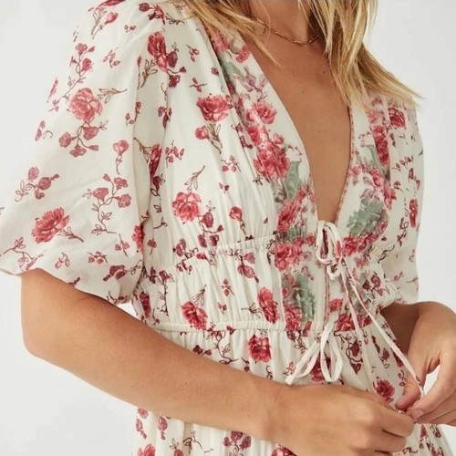 NWT Free People Lysette Maxi Dress Size XL (Rare Size) - Picture 5 of 6