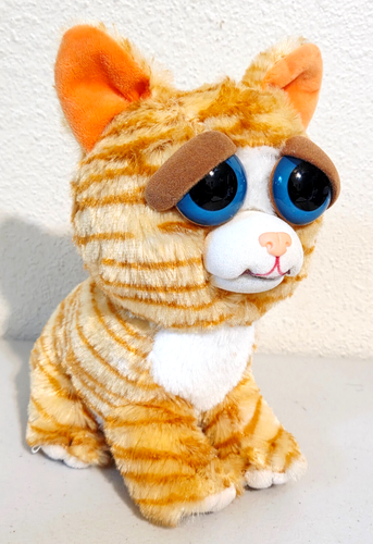 2017 William Mark Feisty Pets PRINCESS POTTYMOUTH Orange TABBY CAT Plush 8" - Picture 2 of 7