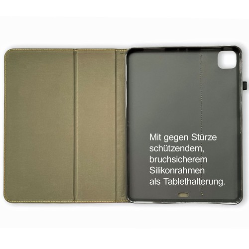 Leder Cover für Apple iPad Pro 11" 2020 Tablet Schutzhülle Stand Case Tasche - Bild 11 von 12
