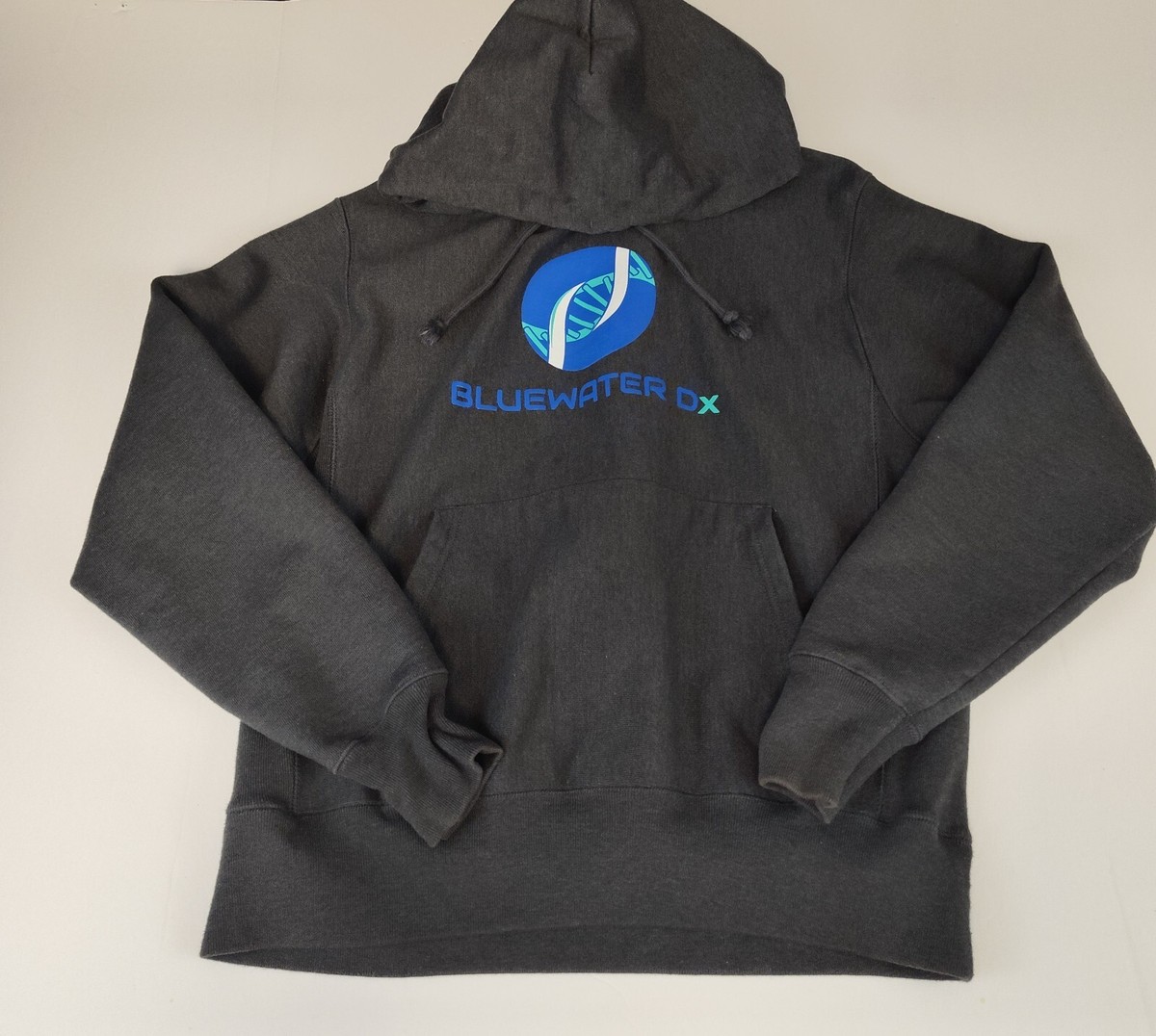 Vintage 90's Champion (Blue water DX) Reverse Weave Hoodie