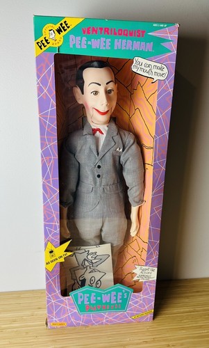 1989 Ventriloquist Pee-Wee Herman Playhouse Doll - New In Original Box