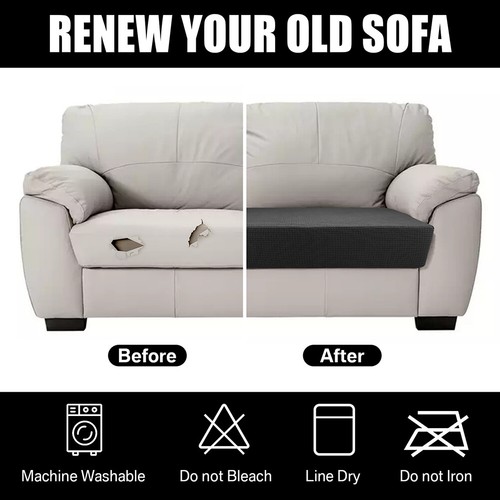 Sofa Cushion Cover 1 2 3 4 Seater Stretch Lounge Slipcover Protector Couch Cover - Picture 10 of 63