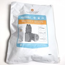 Warmze Refill Warming Wraps, Black/White, Large, 3 Count.  P16