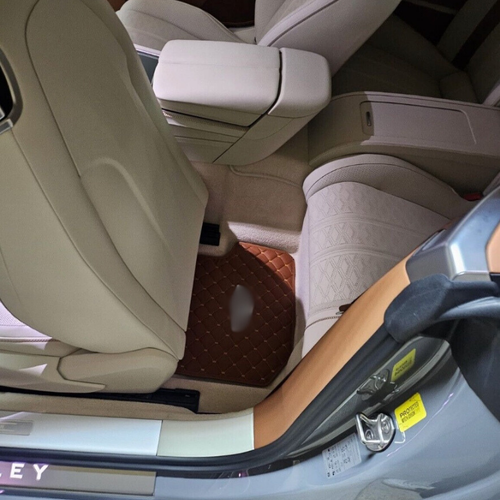 Alfombrillas de coche de cuero de ajuste personalizado de lujo para Bentley - impermeables, antideslizantes - Imagen 9 de 11
