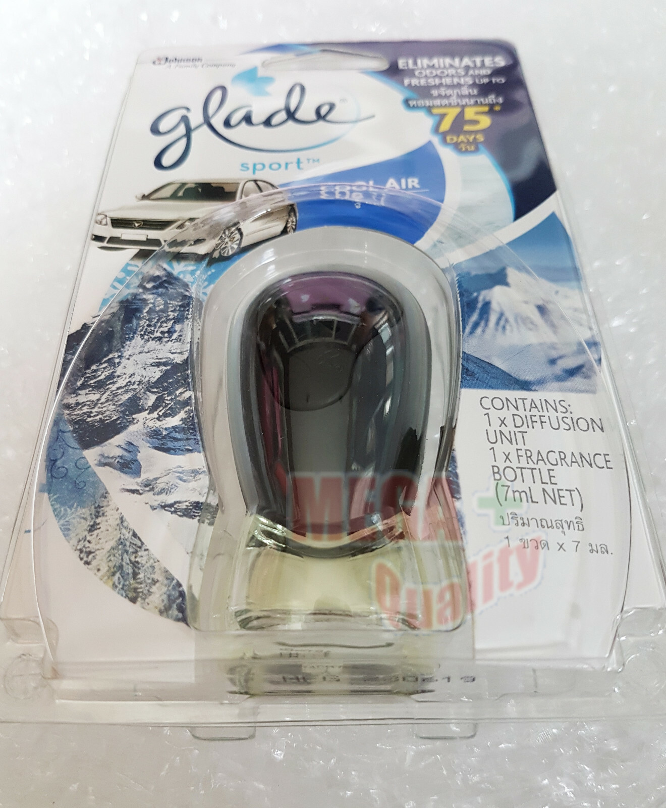Glade Sport COOL AIR Perfume Scent Car Vent Clip Air Freshener by SC Johnson 7ml eBay
