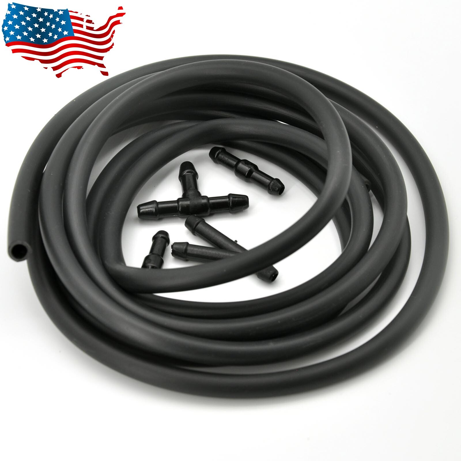 Windshield Washer Nozzle Hose Tube T Y Straight For Front Window Headlight Pump