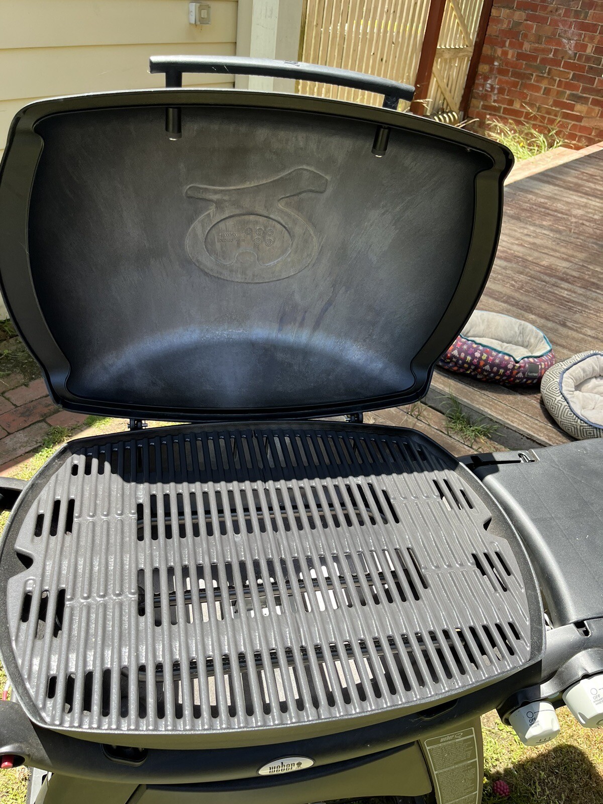 er Gas Barbecue Family Q LPG BBQ BLACK Q3100 eBay