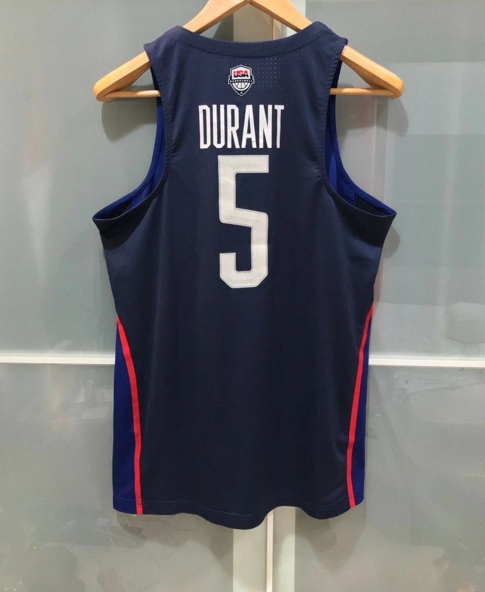 2016 NIKE USA BASKETBALL KEVIN DURANT JERSEY RIO OLYMPIC FIBA NBA