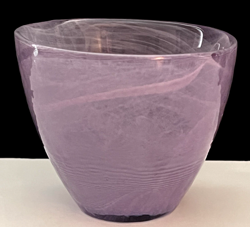 Flieder Swirl Seeglas Votivkerzenhalter - Bild 2 von 10