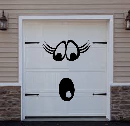 Pumpkin Face #1 ~ Halloween Wall, Door or Window Decal - Picture 2 of 3