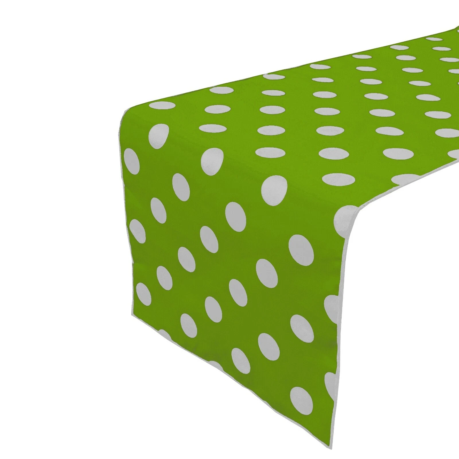 Poly Cotton Polka Dots Table Runner for Kitchen Dining Room Home Decor